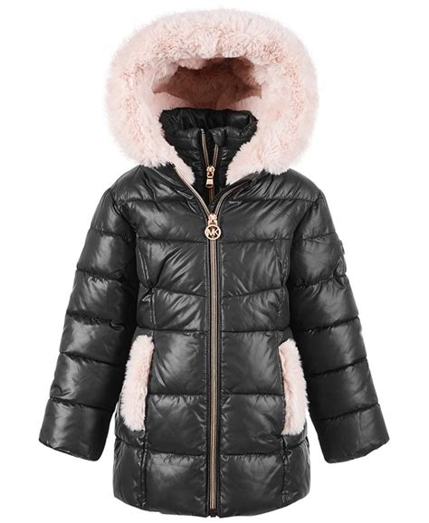 girl michael kors jacket|michael kors children's boots.